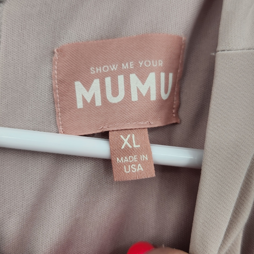 New Show Me Your Mumu Chicago High‎ Neck Maxi XL - Picture 3 of 8